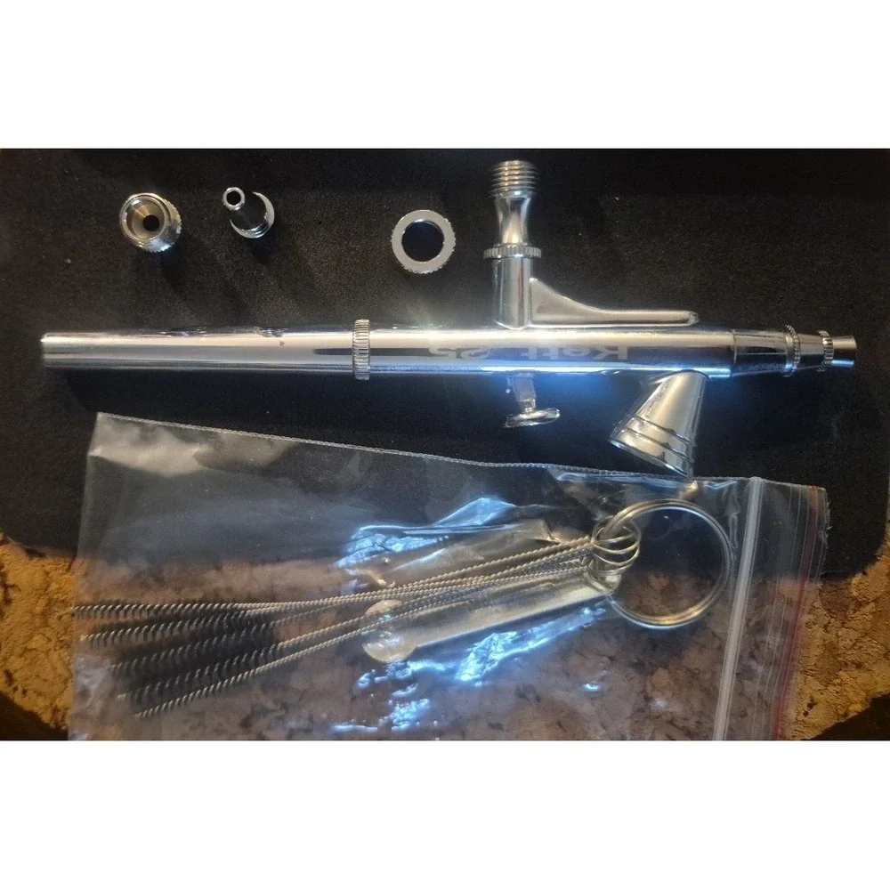 Kett Cosmetics Kett‎ 25 Transformer Airbrush Makeup Artistry Silver Chrome